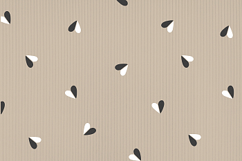 картинка Т691 Сердечки - половинки, colour 9074/8028/1003*, Интерлок с выставом (3х1), 40/1, пачка, пенье, 180 gr, 100% хлопок, принт_пигмент, Rutkani от компании Руткани