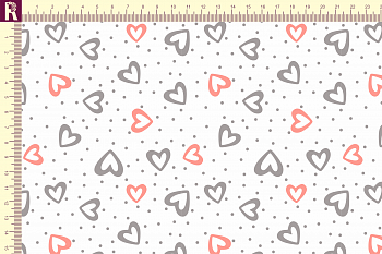 картинка Т121 2 сердечка 9000_8010_3003 от компании Руткани картинка Т121 2 сердечка 9000_8010_3003 от компании Руткани