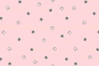 картинка Ткань с принтом Милые короны Т698_11 от компании Руткани картинка Ткань с принтом Милые короны Т698_11 от компании Руткани