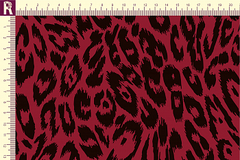 картинка Т678 Крупный леопард 19-1840 9072 от компании Руткани картинка Т678 Крупный леопард 19-1840 9072 от компании Руткани