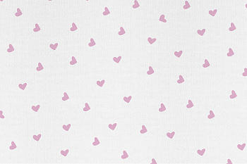 картинка Т108 Сердечки, colour 9000/2001*(ru), Кулирная гладь, 30/1 (ru), пачка 95-100 см, кардная, 145-150 gr, 100% хлопок, принт_пигмент, Rutkani от компании Руткани