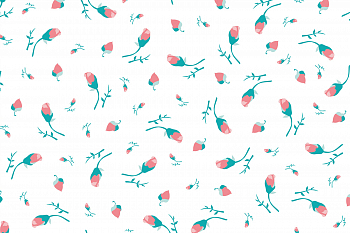 картинка Т674 Бутоны роз 9000 16-5127 15-1626 от компании Руткани