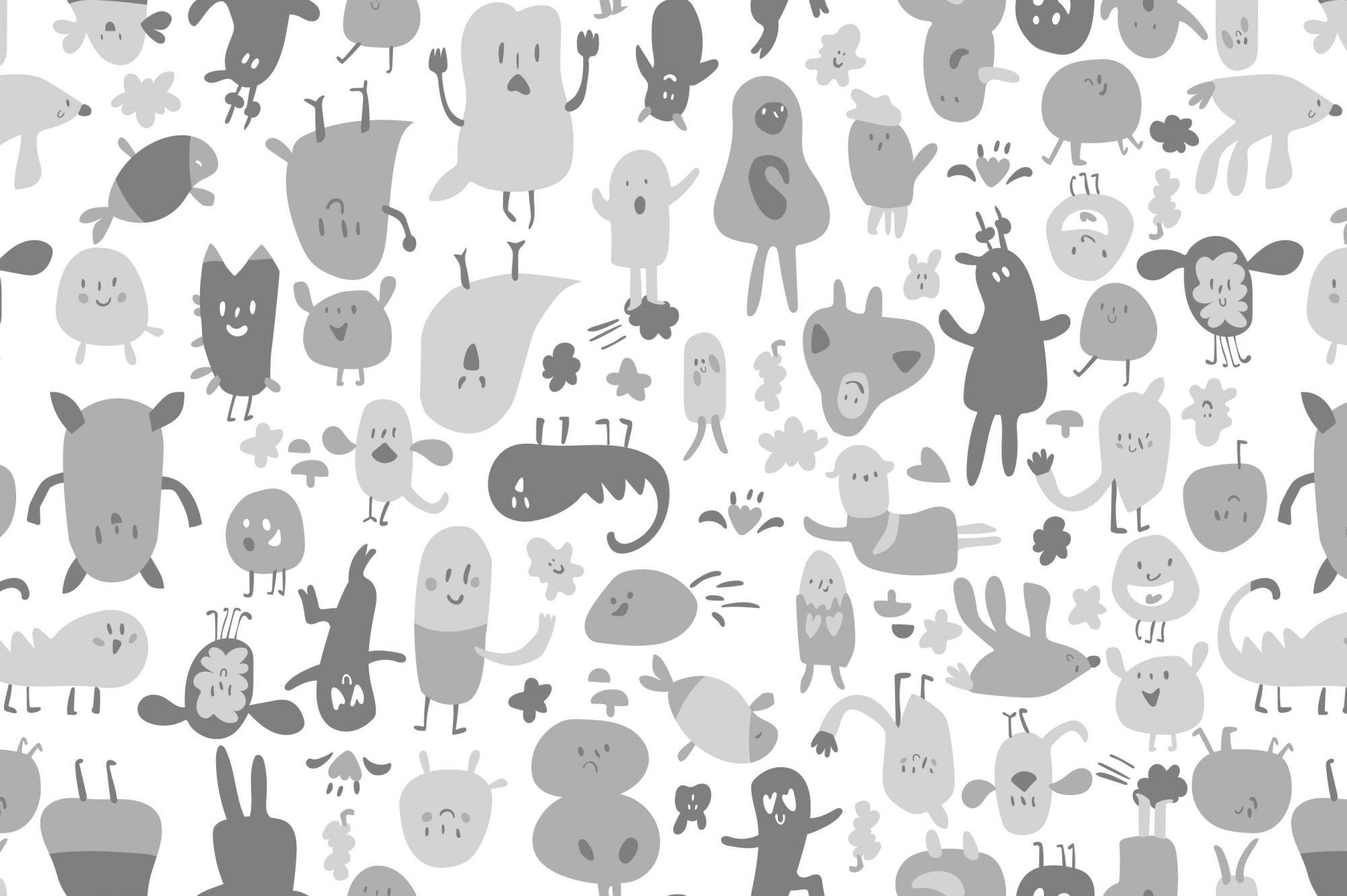 картинка Ткань с принтом Озорной пластилин Т700_16 от компании Руткани