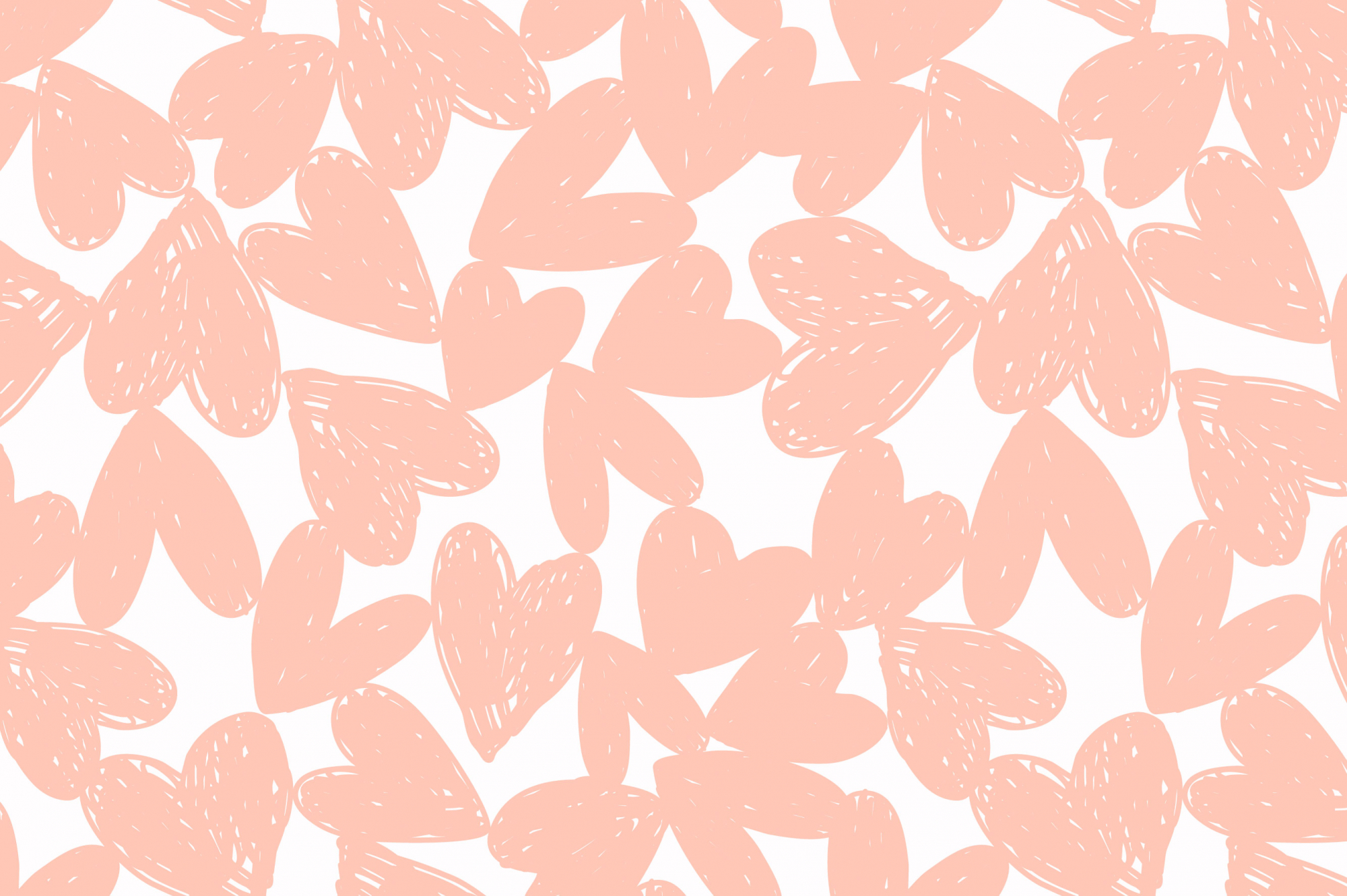 картинка Ткань с принтом Карандашные сердца Т688_21 от компании Руткани