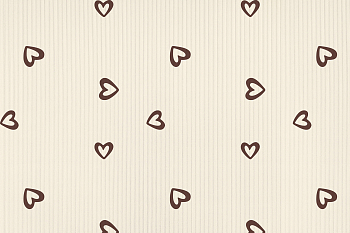 картинка Т131/2   2Сердечка(без гороха), colour 9050а/4066*(ma), Интерлок с выставом (3х1), 40/1, пачка, пенье, 180 gr, 100% хлопок, принт_пигмент, Руткани RUT от компании Руткани