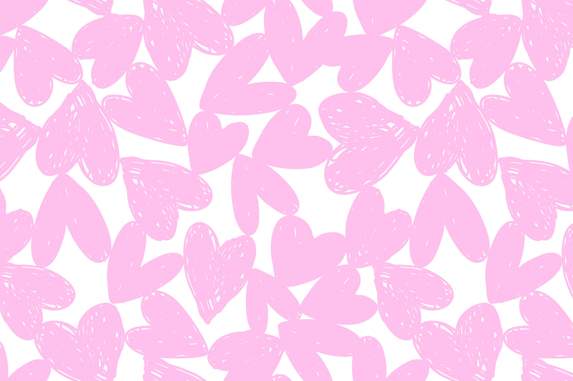 картинка Ткань с принтом Карандашные сердца Т688_18 от компании Руткани