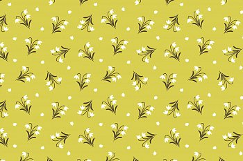 картинка Т679 Ландыш 15-0543 18-0627 9000_матвайс от компании Руткани