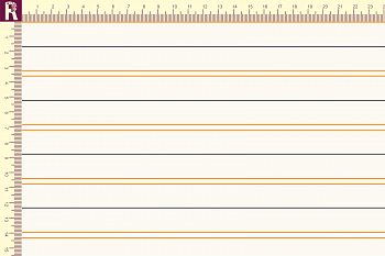 картинка Т131 Двухцветная полоска 9050а_8003_3006(серая и желтая полоски на молочном фоне) от компании Руткани