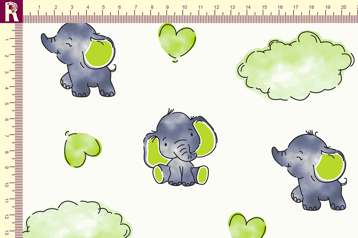 Т682 Мечты слоника 9050S 16-0230 18-3920