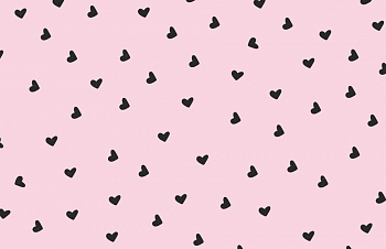 картинка Т108 Сердечки, colour 9509а/8028*(ma), Кулирная гладь, 30/1, пачка, кардная, 145 gr, 100% хлопок, принт_пигмент, Rutkani от компании Руткани