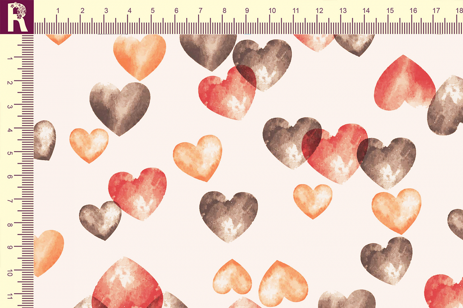 Т683 Воздушные сердечки 9050S 18-1326 16-1364 17-1663