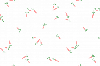 картинка Ткань с принтом Морковки Т697_6 от компании Руткани