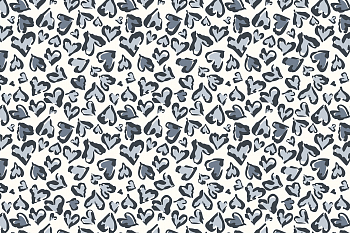 картинка Т608 Леопардовые сердца 9050S 15-4101 18-4215 19-3908 от компании Руткани