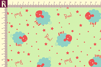 картинка Т514 Барашки от компании Руткани