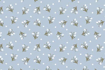 картинка Т679 Ландыш 15-3915 17-0636 9000_матвайс от компании Руткани