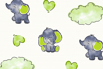 картинка Т682 Мечты слоника 9050S 16-0230 18-3920 от компании Руткани