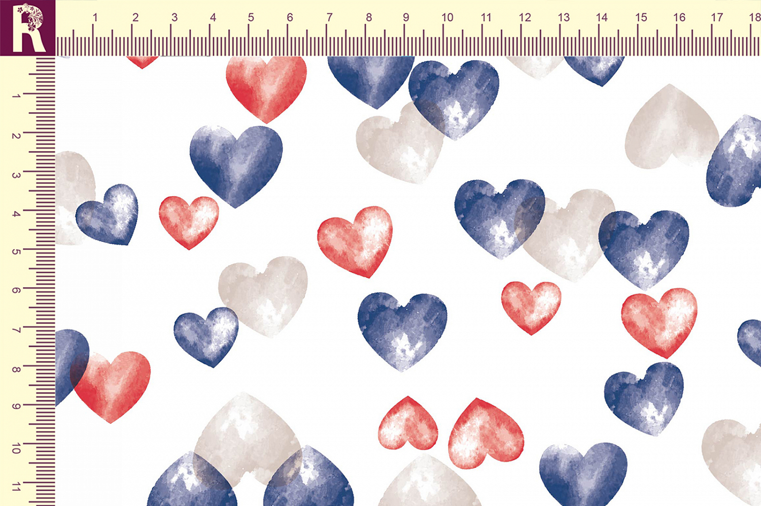 Т683 Воздушные сердечки 9000 14-3803 19-4044 17-1664