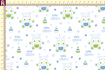 картинка Т537 Hippo 16-4132 14-0446 от компании Руткани