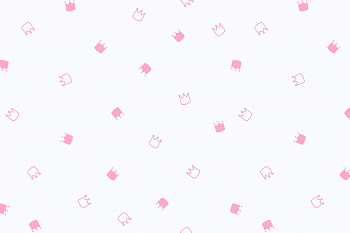 картинка Ткань с принтом Милые короны Т698_1 от компании Руткани картинка Ткань с принтом Милые короны Т698_1 от компании Руткани