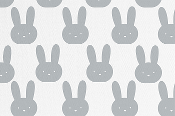 картинка Т551 Зайцы грунт, colour 9000/8004*(Lt), Интерлок, 40/1, пачка, пенье, 175 gr, 100% хлопок, принт_пигмент, Rutkani от компании Руткани