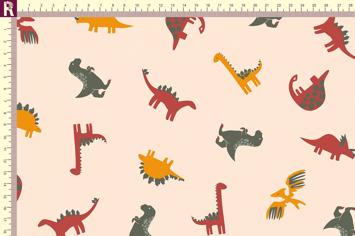 Т644 Динозаврики 13-1114 15-1153 17-1553 18-0306