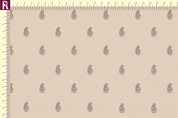 картинка Т601 Огурчики 9074_8001 (черные огурчики на бежевом фоне) от компании Руткани