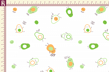 картинка Т579 Авокадики 9000_4018_6013_3004(зеленые и  желтые авокадо на белом фоне) от компании Руткани картинка Т579 Авокадики 9000_4018_6013_3004(зеленые и  желтые авокадо на белом фоне) от компании Руткани