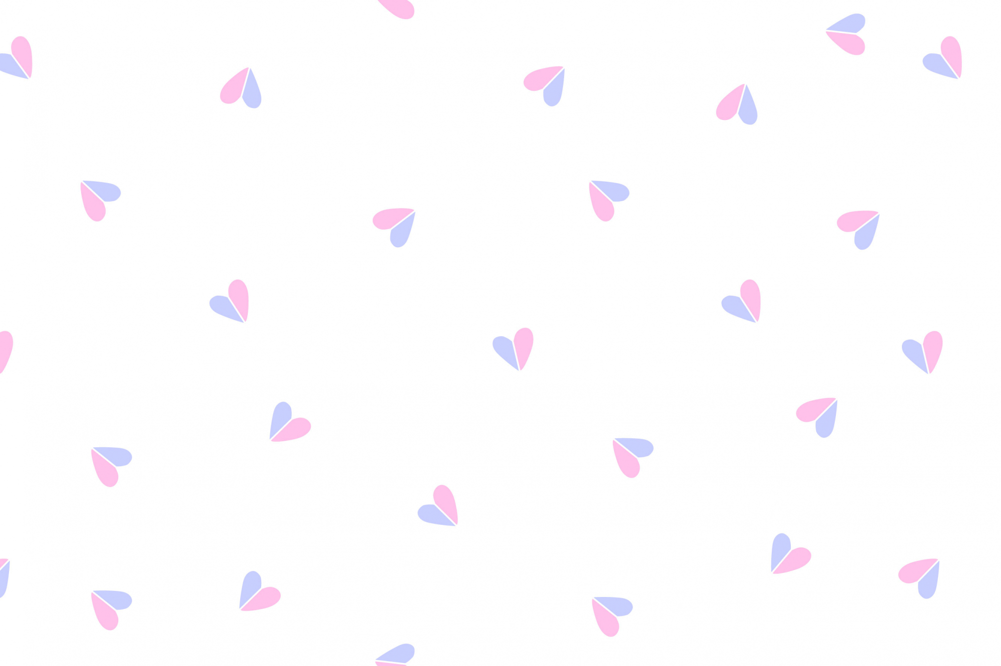 картинка Ткань с принтом Сердечки-половинки Т691_12 от компании Руткани